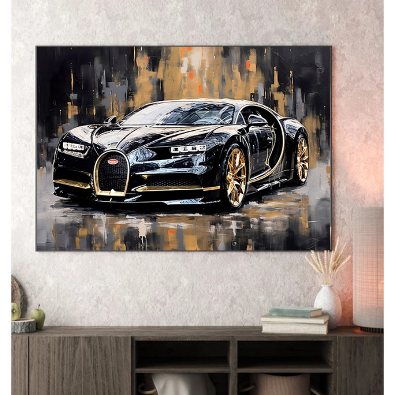 ヴィンテージ油絵風車ポスター高級レトロスポーツ自動車キャンバ - Luxury Lifestyle Cars のレビューと価格