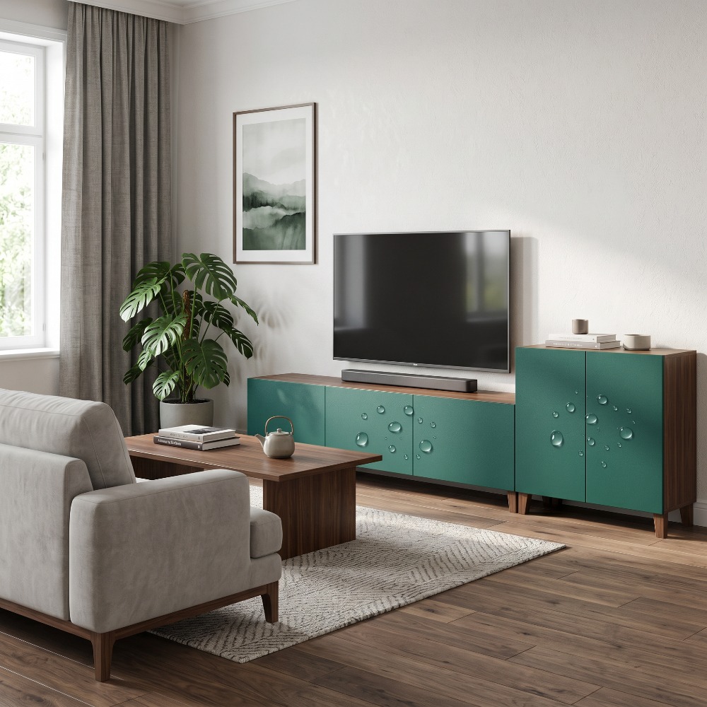 高級マットエメラルドグリーンPVC壁紙、キッチンや寝室のリノ - Luxury Lifestyle Wallpaper のレビューと価格
