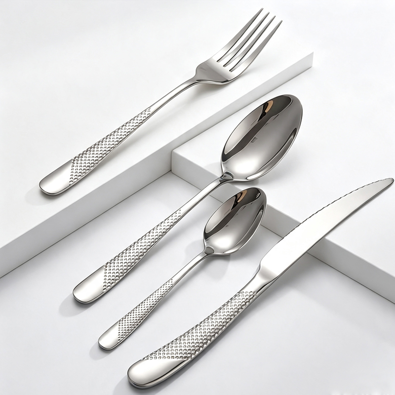 32ピーススターダイヤモンドパターンカトラリーセット、ステン - Gold Plated Cutlery のレビューと価格