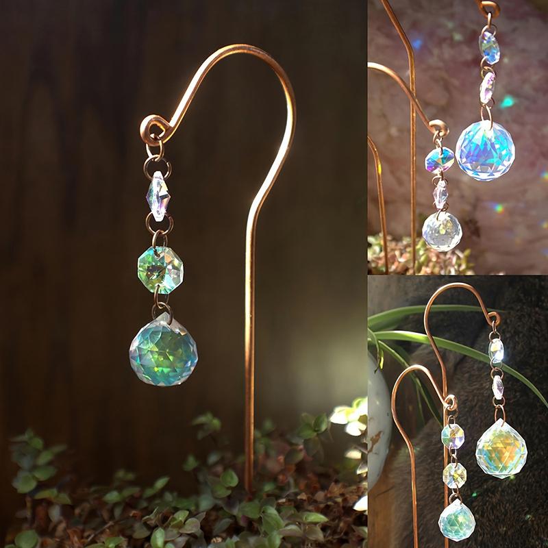 1個入り ガーデン芝生飾り サンキャッチャー クリスタルボー - Crystal Ball Decor のレビューと価格