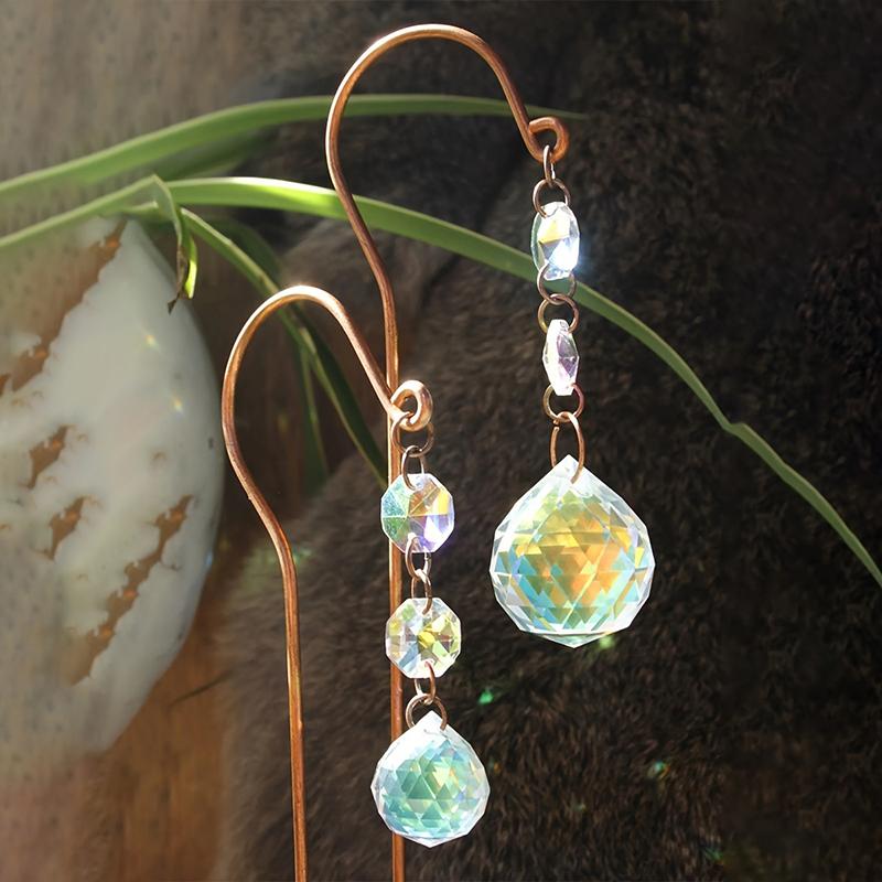 1個入り ガーデン芝生飾り サンキャッチャー クリスタルボー - Crystal Ball Decor のレビューと価格