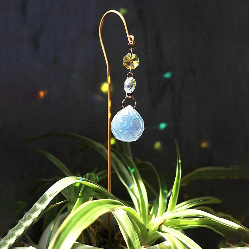 1個入り ガーデン芝生飾り サンキャッチャー クリスタルボー - Crystal Ball Decor のレビューと価格